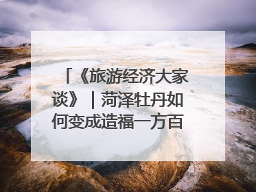 《旅游经济大家谈》｜菏泽牡丹如何变成造福一方百姓的“产业之花”“富民之花”？