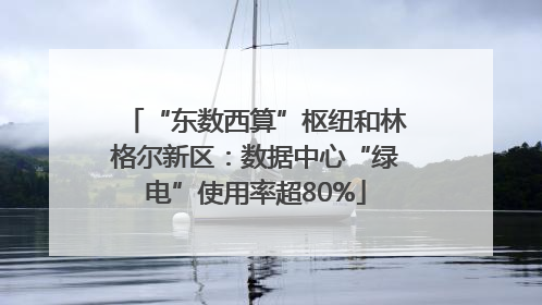 “东数西算”枢纽和林格尔新区：数据中心“绿电”使用率超80%