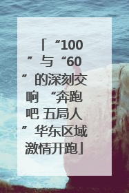 “100”与“60”的深刻交响 “奔跑吧 五局人”华东区域激情开跑