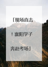 现场直击！襄阳学子奔赴考场