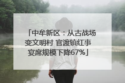 中牟新区：从古战场变文明村 官渡镇红事宴席规模下降67%
