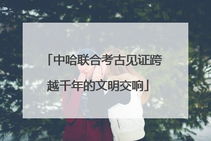 中哈联合考古见证跨越千年的文明交响