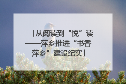 从阅读到“悦”读——萍乡推进“书香萍乡”建设纪实