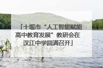 十堰市“人工智能赋能高中教育发展”教研会在汉江中学圆满召开
