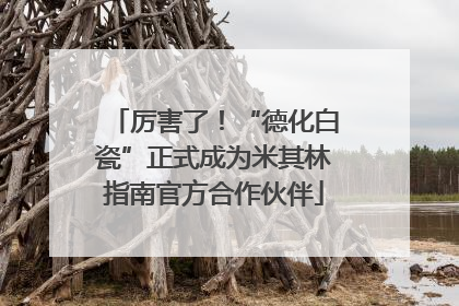 厉害了！“德化白瓷”正式成为米其林指南官方合作伙伴