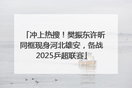 冲上热搜！樊振东许昕同框现身河北雄安，备战2025乒超联赛