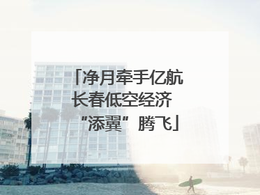 净月牵手亿航 长春低空经济“添翼”腾飞