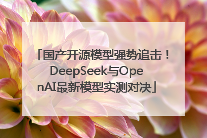 国产开源模型强势追击！DeepSeek与OpenAI最新模型实测对决