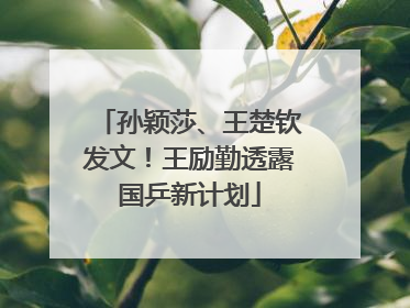 孙颖莎、王楚钦发文！王励勤透露国乒新计划