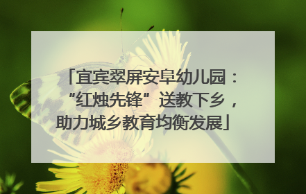 宜宾翠屏安阜幼儿园：“红烛先锋”送教下乡，助力城乡教育均衡发展