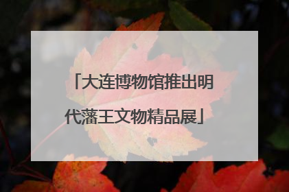大连博物馆推出明代藩王文物精品展