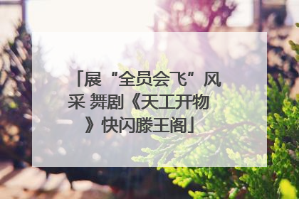 展“全员会飞”风采 舞剧《天工开物》快闪滕王阁