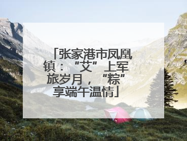 张家港市凤凰镇：“艾”上军旅岁月，“粽”享端午温情