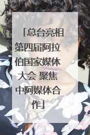 总台亮相第四届阿拉伯国家媒体大会 聚焦中阿媒体合作