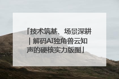 技术筑基、场景深耕｜解码AI独角兽云知声的硬核实力版图