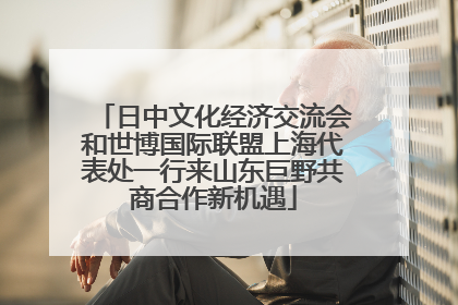 日中文化经济交流会和世博国际联盟上海代表处一行来山东巨野共商合作新机遇