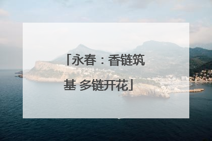 永春：香链筑基 多链开花