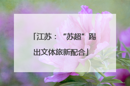 江苏：“苏超”踢出文体旅新配合