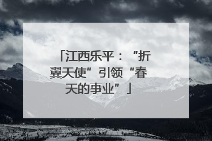 江西乐平：“折翼天使”引领“春天的事业”