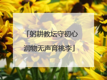 躬耕教坛守初心 润物无声育桃李
