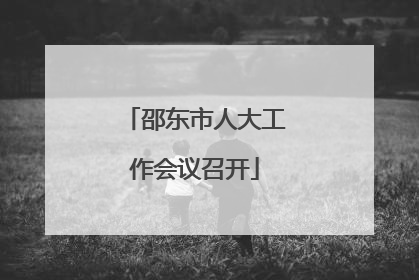 邵东市人大工作会议召开