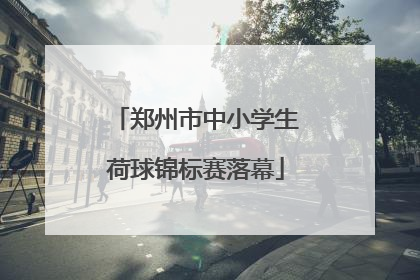 郑州市中小学生荷球锦标赛落幕