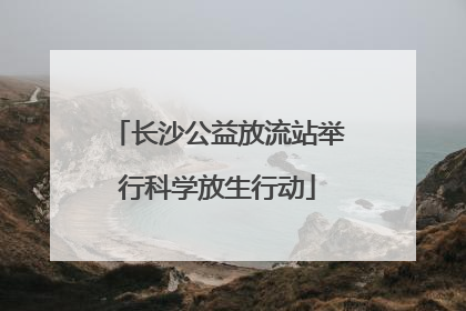 长沙公益放流站举行科学放生行动