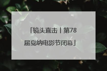 镜头直击丨第78届戛纳电影节闭幕