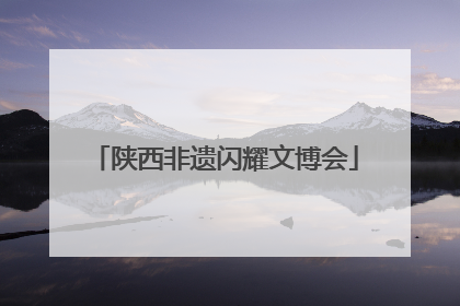 陕西非遗闪耀文博会