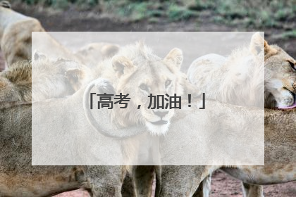 高考，加油！