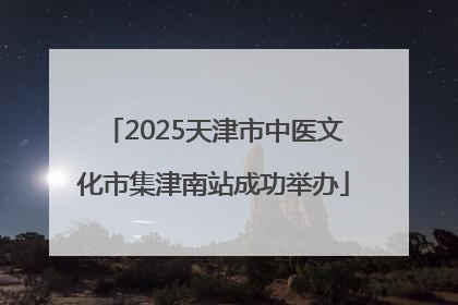 2025天津市中医文化市集津南站成功举办