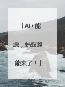 AI+能源，蚂蚁鑫能来了！